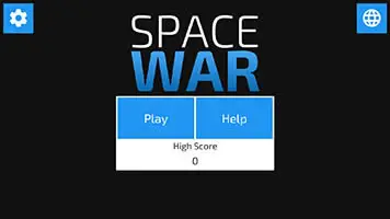 The main menu screen.